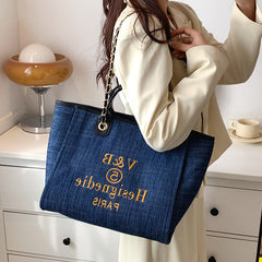 Women's Bag New European And American Bags Big Bag Shoulder Bag
