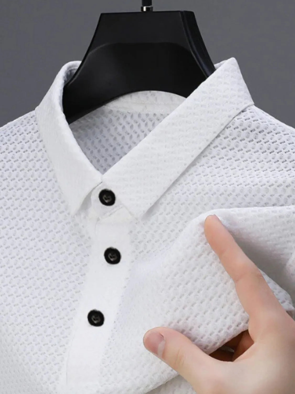 Classic Short Sleeve Polo for Full Size Men