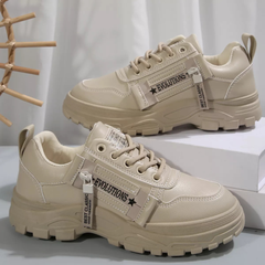 Lace Up Round Toe Athletic