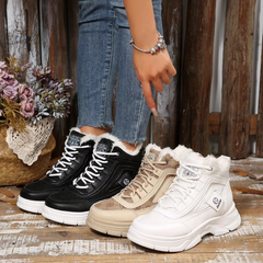 Plush Lined Ankle Boots